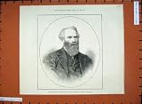 1881 ANTIQUE PORTRAIT GRANT DUFF GOVERNOR MADRAS MAN