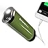 Datexx Power Now USB Mobile Battery Charge with Smart Jack and LED Lantern - Retail Packaging - Green