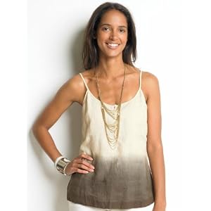 Buy Banana Republic Heritage ombre linen tank by Banana Republic