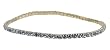 Anklet - A11 - Swarovski (tm) Crystal - Stretch ~ Lt. Sapphire (Blue)