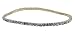 Anklet - A11 - Swarovski (tm) Crystal - Stretch ~ Lt. Sapphire (Blue)