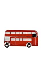 Metal Loft Bus Decorativo Art Rojo