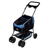 Pet Gear - Inc. Travel System ll Pet Stroller for Cats and Dogs - Blue