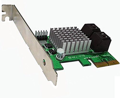 Four SATAIII (6Gb) PCIe V2 (10Gb) support MAC, Windows, Linux included low profile bracket