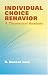 Book Individual Choice Behavior: A Theoretical Analysis