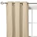 Casual Home Grommet Top Window Panel - Ivory