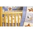 Bedtime Originals Champ Snoopy Fitted Crib Sheet, Yellow