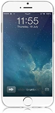 iPhone 6 Case, Flexion™ [Scratch Resistant] **Crystal Clear** [Tactile Series] Apple iPhone 6 (4.7 inch) World's Thinnest Ultra Flexible Premium iPhone 6 Case (Crystal Clear) (Crystal Clear)