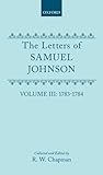 The letters of Samuel Johnson : with Mrs Thrale's genuine letters to him