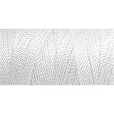 Iris Nylon Crochet Thread, 300-Yard, White