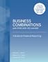 Business Combinations with SFAS 141 R, 157, and 160: A Guide to Financial Reporting (Wiley)