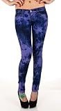 Truck Jeans Be Wild Skinny Jeans - Purple Tie Dye