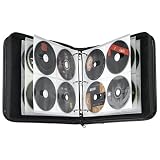 Black Case Logic 208 Capacity Nylon CD/DVD Binder