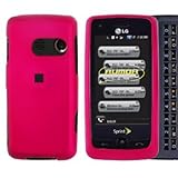 Premium Rose Pink Rubberized Snap-On Cover Hard Case Cell Phone Protector f ....