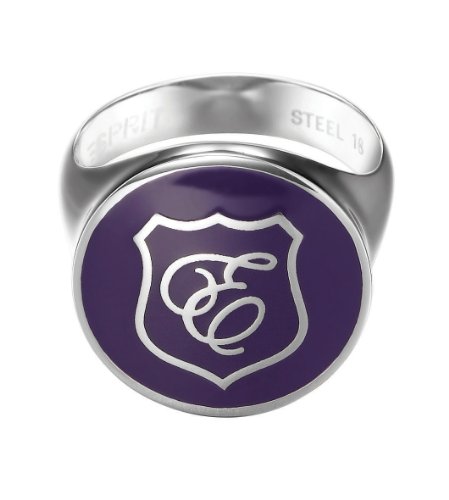 Esprit Damen-Ring Edelstahl E-Motion Purple Gr. 50 (15.9) ESRG11499C160 Preisvergleich