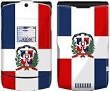 Dominican Republic Flag Design Protective Skin Decal Faceplate for Motorola RAZR V3/ V3i/ V3c/ V3m/ V3r/ V3t Cell Phones