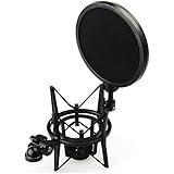 VERY100 Condenser Microphone SH-100 Mic Shock Mount Holder Clip