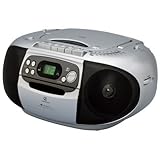 SOUNDLOOK CDステレオラジカセ シルバー SAD-4924/S