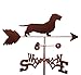 Hand Made WIREHAIRED DACHSHUND Dog Weathervane ~NEW~