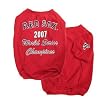 Boston Red Sox Officially Licensed 2007 Champs Dog Shirt
