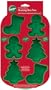 Wilton 6 Cavity Silicone Stocking, Boy and Tree Mold Pan