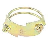 uxcell ホースクランプ　メタル製クランプ　ループ　調整　ワイヤ　6.4-7.6cm