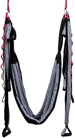 DIANNO YOGA? Deluxe 660 Lb Anti-Gravity Yoga Swing With Two Adjustable Daisy Chain (5 colors for choose)