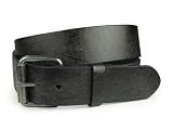 Oil Tanned Genuine Vintage Leather Snap On Buckle Belt