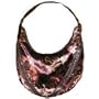 Liz Claiborne Bethany Purse Velvety Floral Print