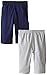 Gerber Baby-Boys Pants, Blue/Grey, 3-6 Months (Pack of 2)