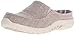 Skechers Women's Reggae Fest Rebel Vibes Mule,Dark Natural Linen,6.5 M US
