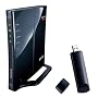BUFFALO Draft2.0 11n/g/b �������[�^ USB2.0�����q�@�Z�b�g WHR-G300N/U