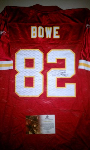 Dwayne Bowe Signed Kansas City Chiefs Jersey