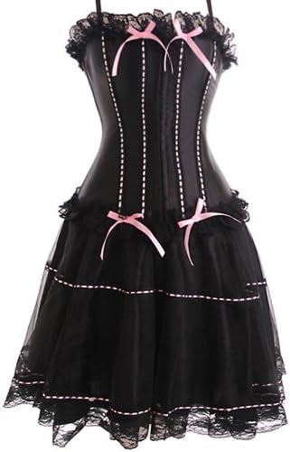 A3041 - Black corset set (XL)