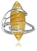 Sterling Silver Rutilated Quartz Ring, Size 7