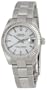 Rolex Datejust Silver Index Dial Oyster Bracelet 18k White Gold Fluted Bezel Unisex Watch 178274SSO