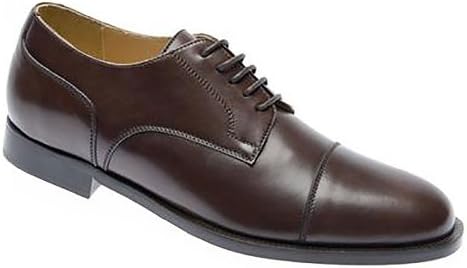 Dino Monti Men's Allen Oxford,Dark Brown Calf,US 13 4E
