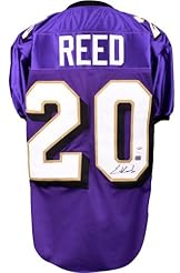 ed reed autographed jersey