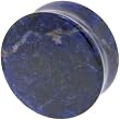 1 Inches Gauge Sodalite Natural Stone Double Flare Plug