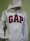 Gap ギャプ レディースジップアップトレーナーMホワイト♪ 並行輸入品