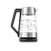 OXO On Cordless Glass Electric Kettle, Stainless Steel