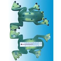 Fenster-Thermometer Frosch