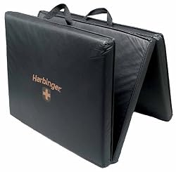 Harbinger 340400 3 Part Exercise Mat 2" x 24" x 60" (Black)