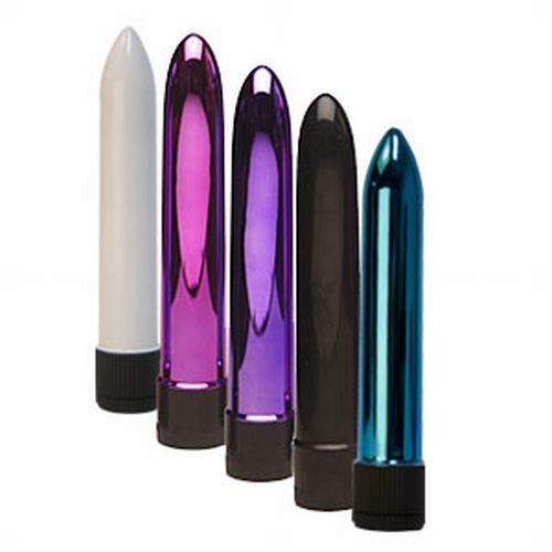 Trinity Slim Vibe Vibrator, White, 5-Inch