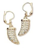 Image of Gold Plated Crystal Earrings