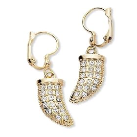 Gold Plated Crystal Earrings