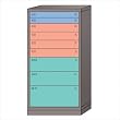 Lyon 250-680-1013/ 251-680-1013 Eye-Level High Standard Cabinet with 9 Drawers: 30