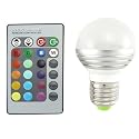 LED Color Changing Light Bulb with Remote Model: TU-CV0211-CVCL-G55