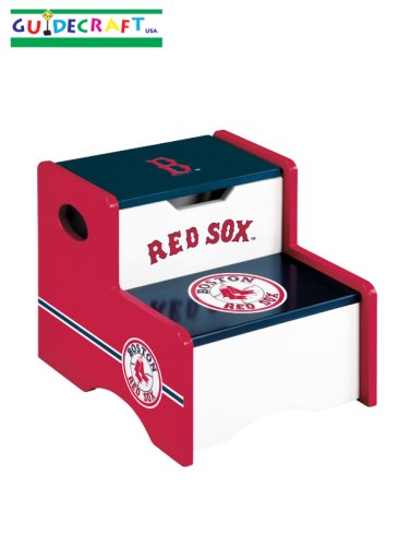 Kitchen: Boston Red Sox MLB Storage Step up / Foot Stool