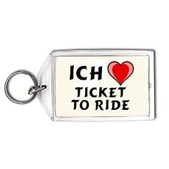 Ich liebe Ticket to Ride Schl�sselhalter